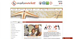 Desktop Screenshot of msdsmarket.com
